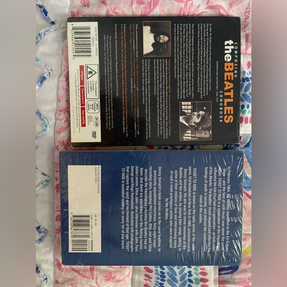 Beatles books sealed ticket to ride and song book - Picture 2 of 2